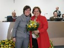 Vereadora Maria Cecília presta uma homenagem à vice-prefeita
