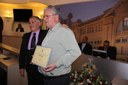 Ver. Rogério M. Carrilo, homenageado Sr. Sérgio Ferreira
