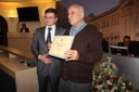 Ver. Tiago Cavelagna, homenageado Sr. Gerson Martins
