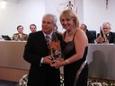 Vereadora Regina Cioffi e Antônio Carlos Molinari