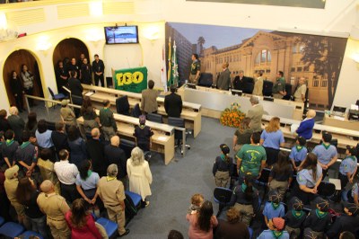 Sessão Especial Comemorativa ao Centenário do Escotismo em Minas Gerais