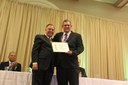 Ver. Valdir Sementile homenageia Pastor André Arimatéia de Oliveira, com Título de Cidadania
