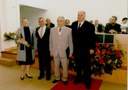 Vereador Álvaro Assumpção Cagnani e o homenageado Dr. Flávio de Lima e Silva
