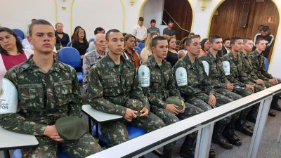 Atiradores homenageados