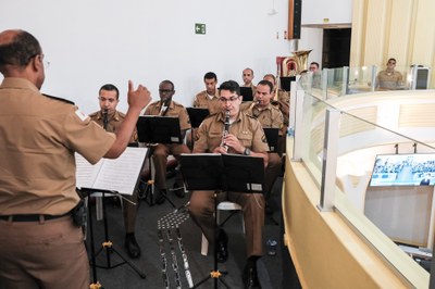 Apresentação da Banda da Polícia Militar
