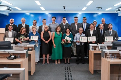 Homenageados/Homenageadas e Vereadores