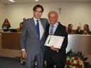 Vereador Rogério S. Andrade e o Homenageado Dr. Assad Aun Netto
