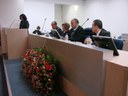 Ver. Jonei Eiras, Vice-Prefeita Gláucia Boareto, Ver. Waldemar Lemes Filho e Dr. Fábio Camargo/OAB
