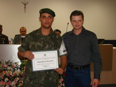 Solenidade de entrega do "Diploma Valor Militar"-2012