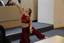 Apresentação por integrantes da Escola de Dança Gisa Carvalho