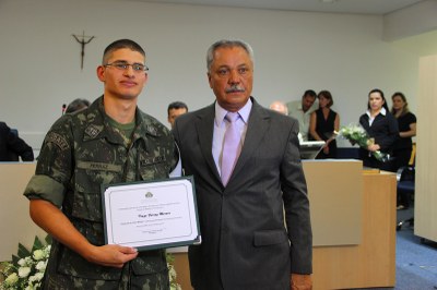 Solenidade de entrega do "Diploma Valor Militar" 2013