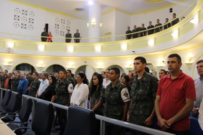Solenidade de entrega do "Diploma Valor Militar" 2013