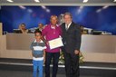 Ver. Antônio Carlos Pereira homenageia o educador físico Antônio Moraes (Neco)
