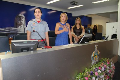 Solenidade de homenagem às mulheres que ocuparam o cargo de Vereadoras-2016