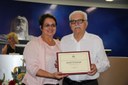 Ver. Maria José Scassiotti homenageia seu pai, Sr. Ovídio Scassiotti