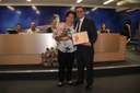 Ver. Marcelo Heitor da Silva homenageia a Sra Nazaré Rodrigues Silva
