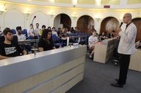 Alunos recebem oficinas de Oratória e Redação de Propostas