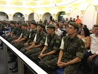 Atiradores do TG 04-021 recebem Diploma Valor Militar