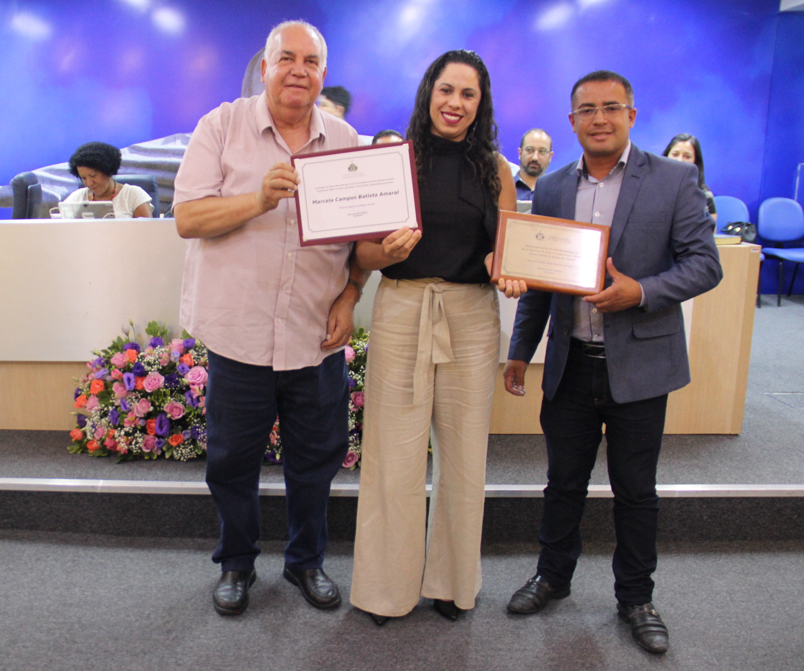 Câmara homenageia 10 anos da Escola Padrão do Parque das Nações