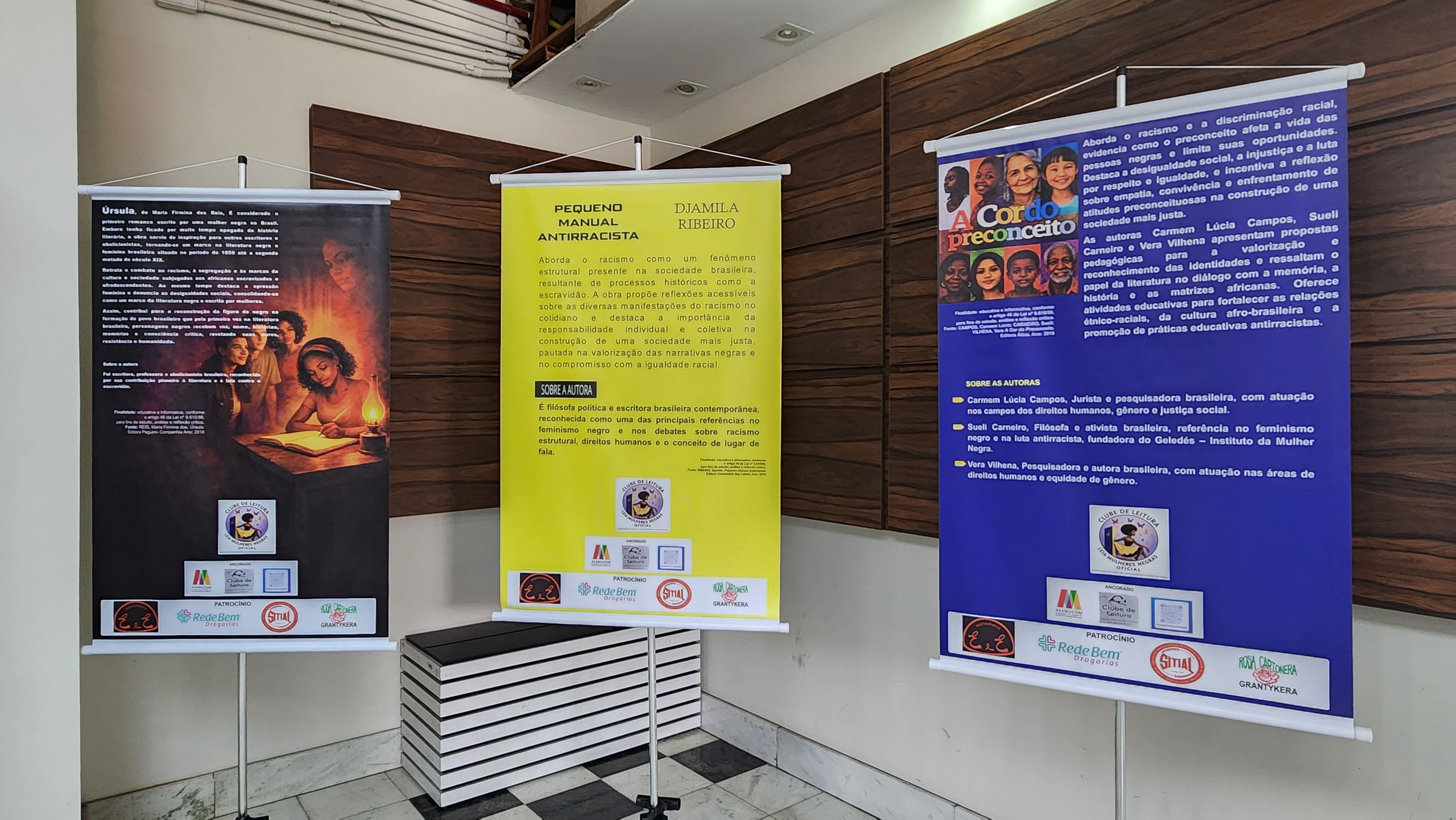 Câmara Municipal recebe exposição "Leia Mulheres Negras"