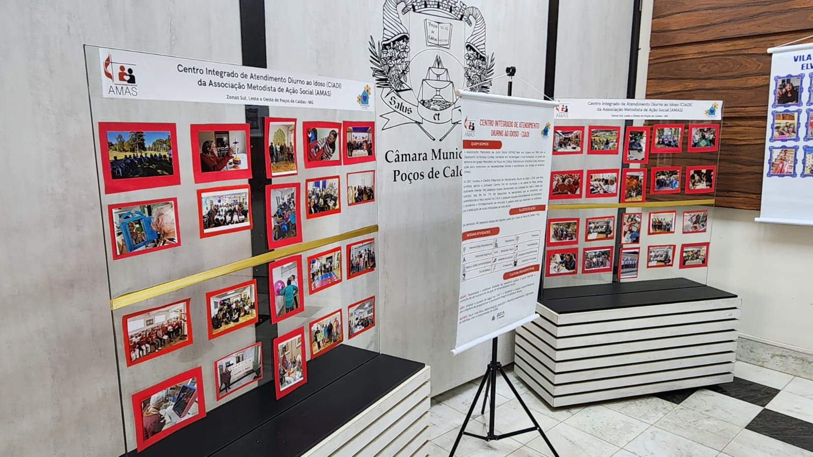 Combate à violência contra a pessoa idosa é tema de exposição na Câmara de Poços