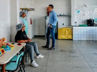 Dofu visita CEI Vilas Unidas e pede melhorias na estrutura e no quadro de servidores