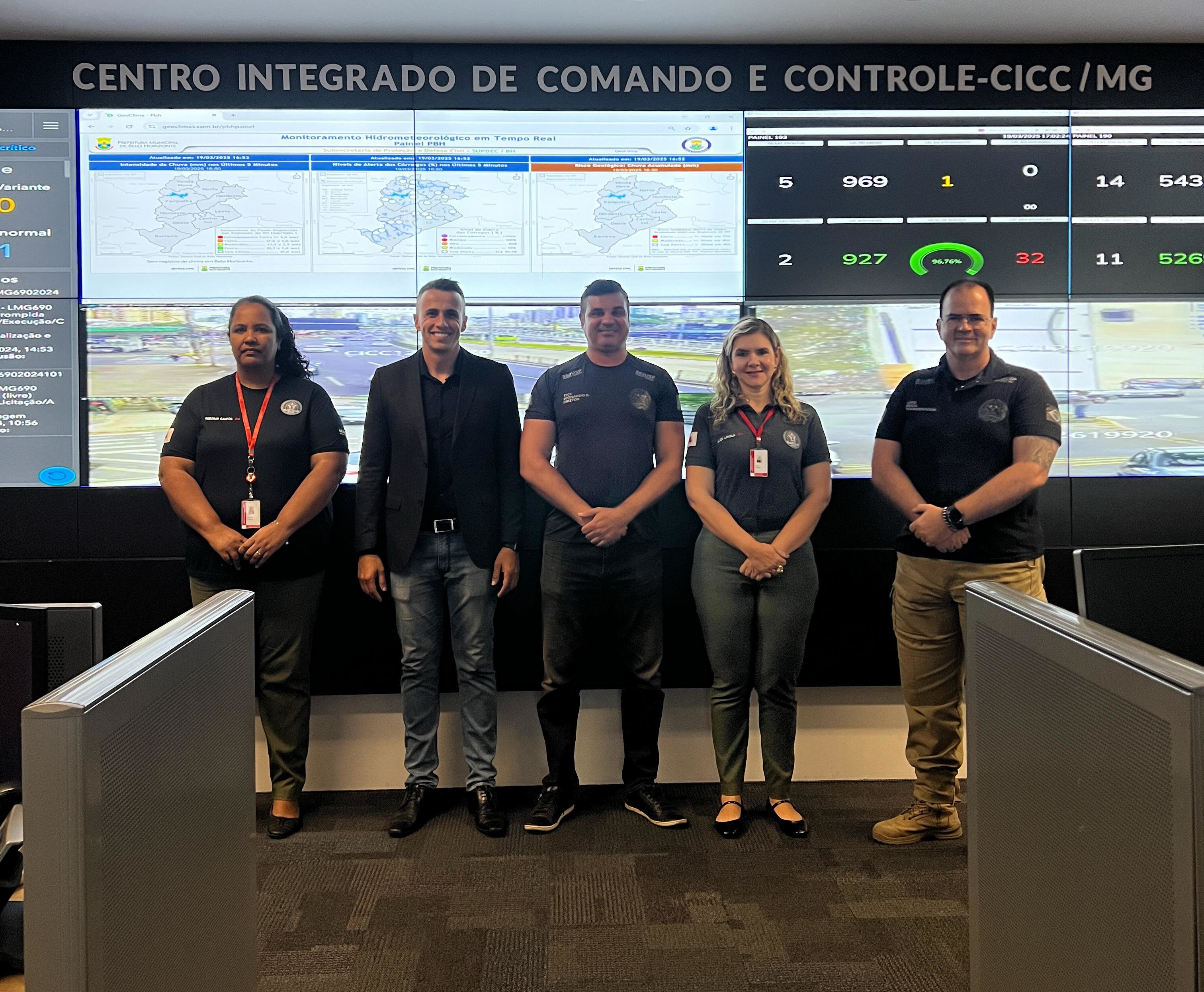 Douglas Dofu cumpre agenda em BH e reforça importância do Centro Integrado das Forças de Segurança