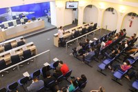 Lucas Arruda recebe alunos dos cursos de Direito e Administração