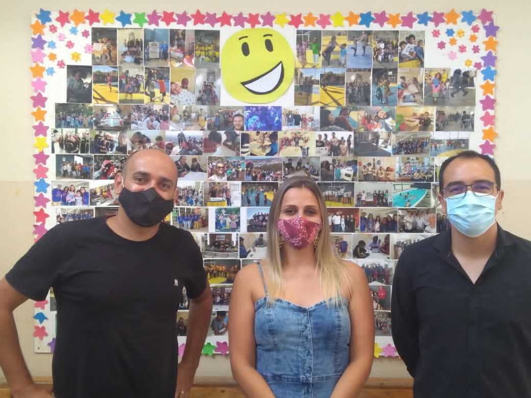 Lucas Arruda visita Associação Criança Feliz