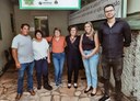 Luzia Martins apresenta projetos desenvolvidos em Poços à Prefeitura de Carmo do Rio Claro