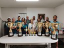 Paulista homenageia Bandas e Fanfarras que participaram de campeonato mineiro na cidade de Botelhos