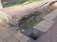 Ricardo Sabino questiona ausência de tampas de bueiros no Parque José Afonso Junqueira