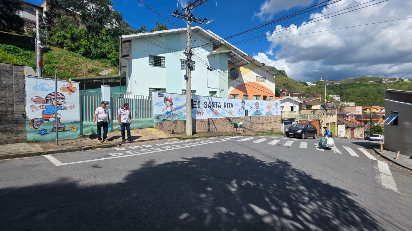 Sansão apresenta pedido de sinalização viária nas imediações da creche Santa Rita