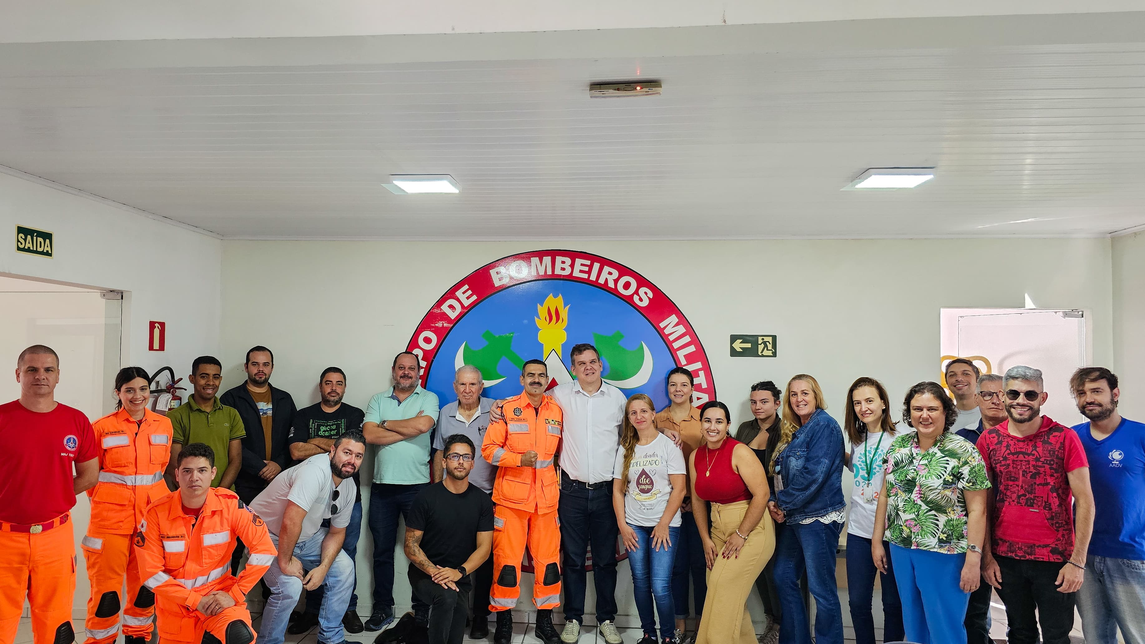 Servidores da Câmara participam de curso de formação de brigadistas
